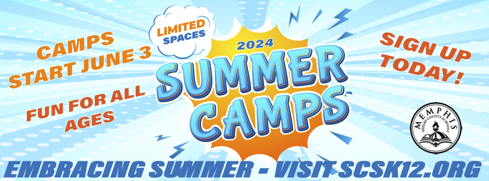 Memphis-Shelby County Schools summer camps Logo